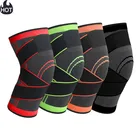 Спортивный наколенник 1 шт., компрессионная эластичная повязка на колено для мужчин и женщин, дышащая повязка защита для баскетбола, тенниса, велоспорта