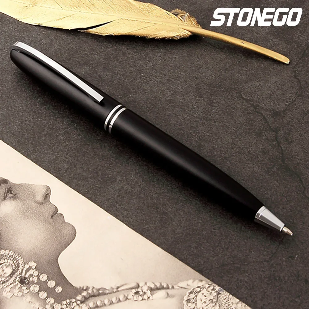 

STONEGO Шариковые ручки металлические черные