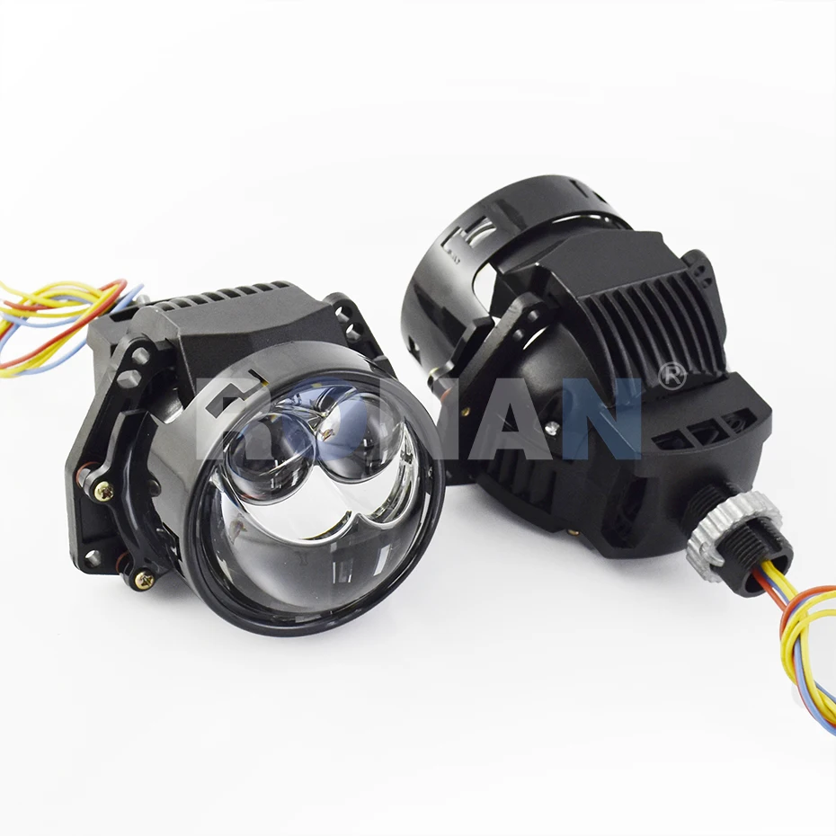 Ronan 2 шт. 3 дюйма 70 Вт 6000KBi-LED Hyperboloid H1Socket объектив проектора для Hella 3R H1 H4 H7 9005/9006