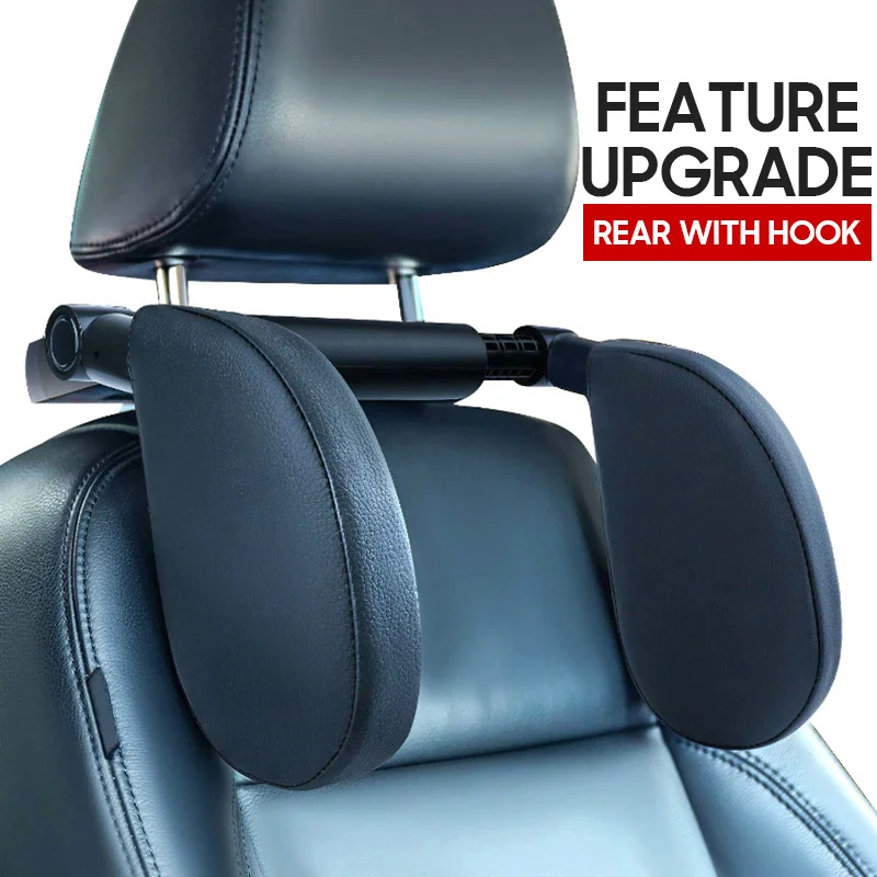 

Автомобильная подушка на подголовник для шеи, подушка, автомобильное кресло, телескопическая поддержка для шейного позвоночника, для взрос...