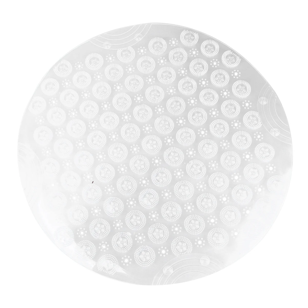 

Mat Bathtub Tub Bathroom Shower Drainage Washable Machine Carpet Rug Drain Center Non Skid Grip Bath Suctionanti Floor Clear