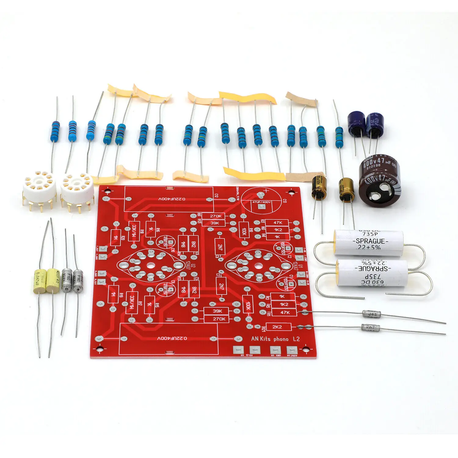 

DIY стерео 12AX7 + 12AU7 трубка мм фонограф усилитель плата Комплект Усилителя