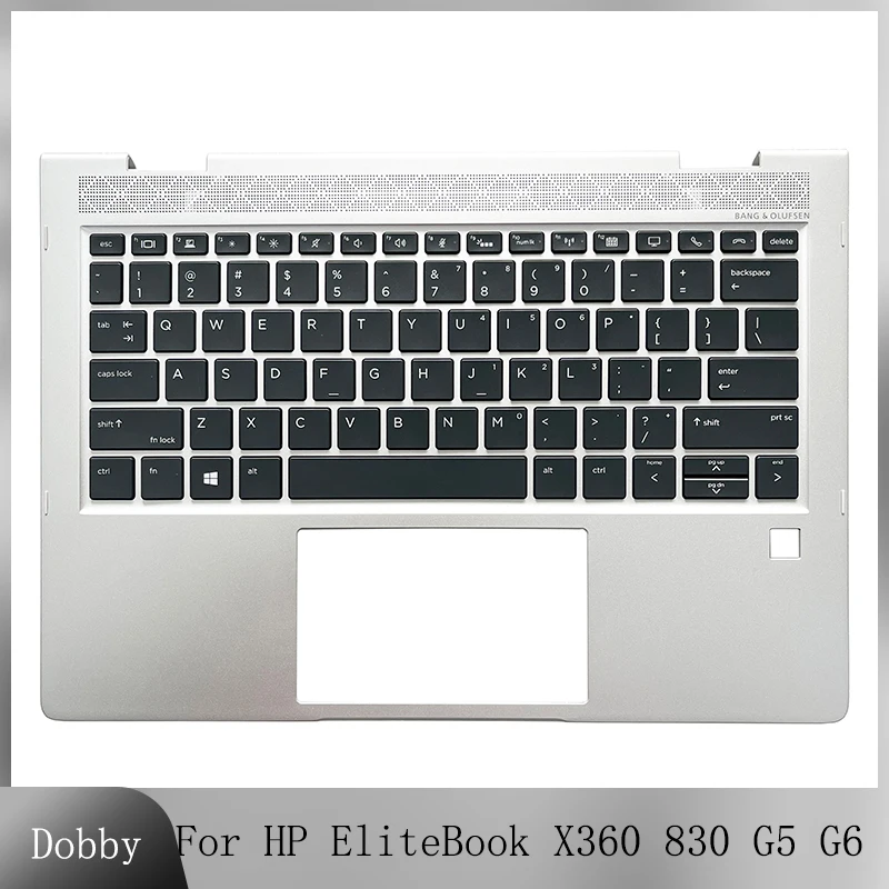 

Original New Keyboard For HP EliteBook X360 830 G5 G6 Laptop Palmrest Upper Cover Case Replace Keyboard US Backlight L65217-001