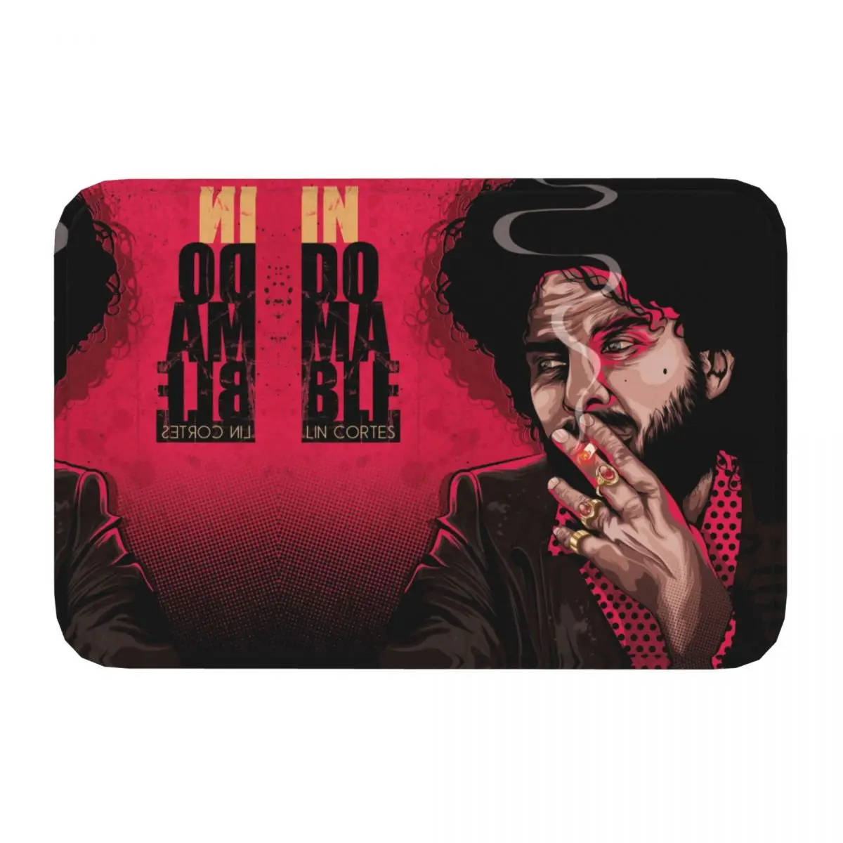 Dellafuente водонепроницаемый коврик из полиэстера 40x60см