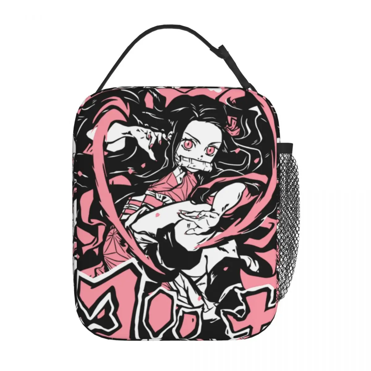 

Изолированная сумка для ланча с изображением рассекающего демонов аниме камадо незуко, термоконтейнер для еды, большая коробка для ланча, женская сумка для пляжного пикника