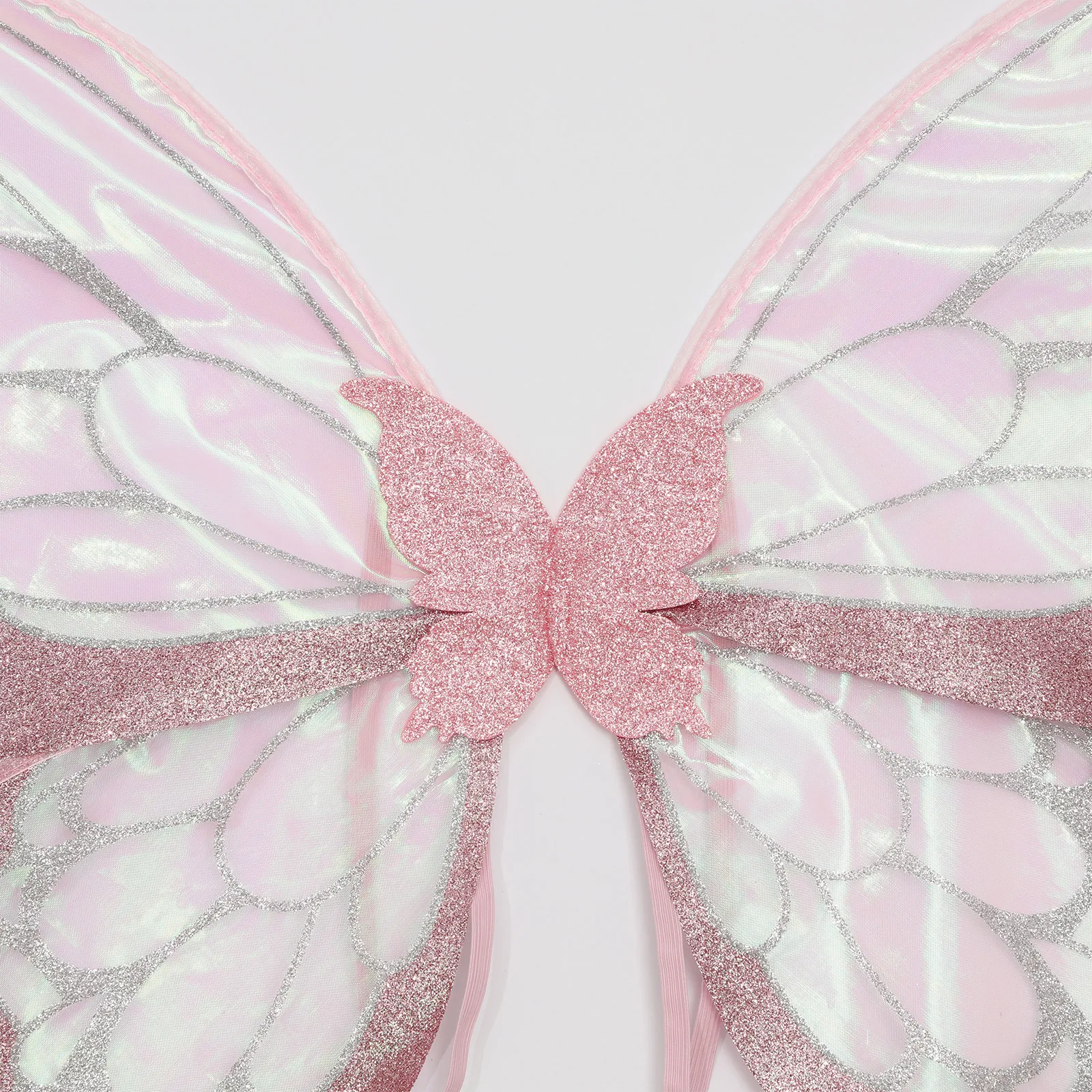 Градиентные крылья феи аксессуар прозрачное блестящее крыло ангела вечерние