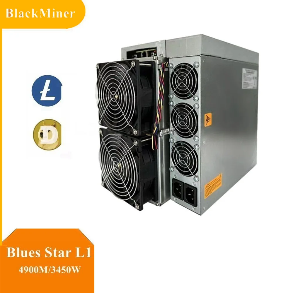 

Blackminer L1 4900MH/S 3450W (DOGE/LTC) Much Cheaper than L7 Dogecoin Machine with Power Supply Included