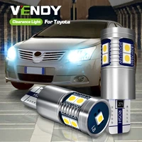 2x led parking light clearance lamp canbus w5w t10 for toyota 86 avensis t22 t25 t27 land cruiser 100 200 prius verso yaris vitz