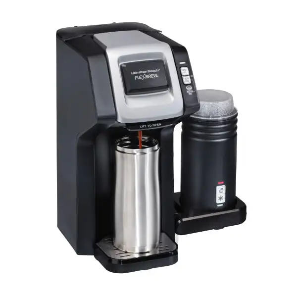

1500W Capsule Coffee Machine,2 Brewing Methods,Bubble Foam Latte In 2 Minutes,Easy To Make Espresso Brewing, Black