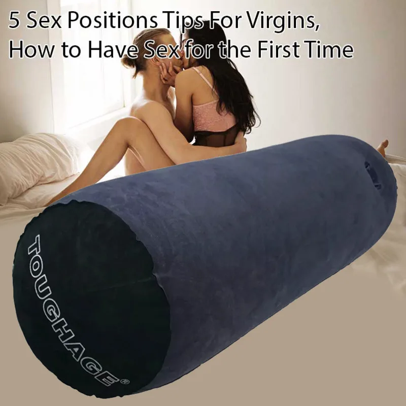 

Inflatable Bolster Pillow Round Home Multifunction Pillow Body Support Pads For Head Neck Back Legs Ideal Spine Support