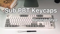 104 mechanical keyboard pbt keycap hot sub wear resistant keycaps ink pattern custom keycap set