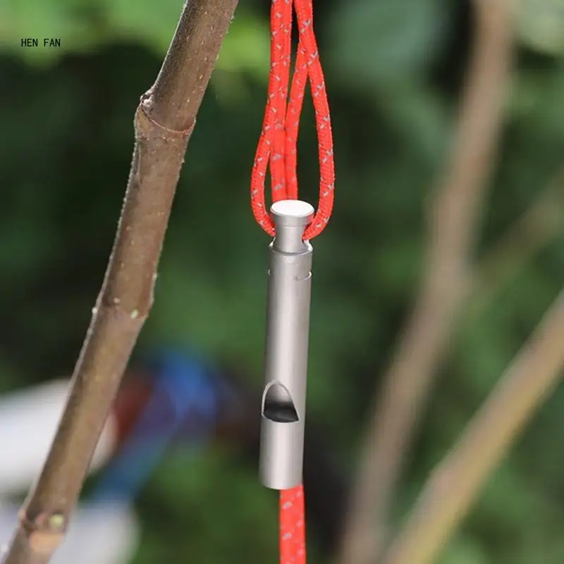 Титановые свистки для выживания громкий свисток экстренных ситуаций на открытом