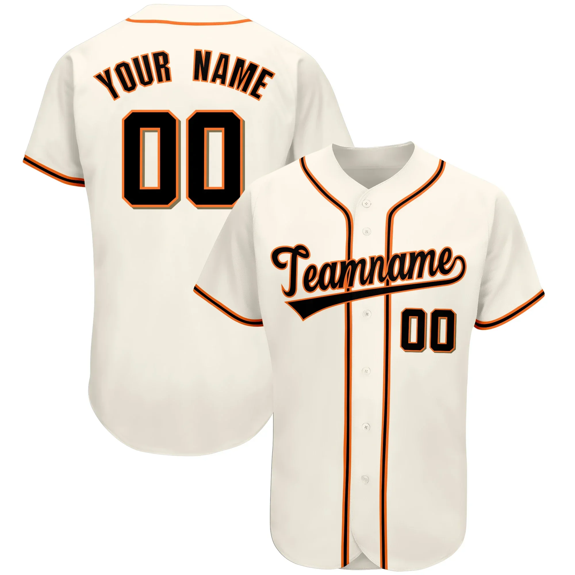 Customized Baseball Jersey Stitching Your Name/Number Mesh Breathable Dry-comfort Sportswear for Men/Women/Youth Big Size Casual