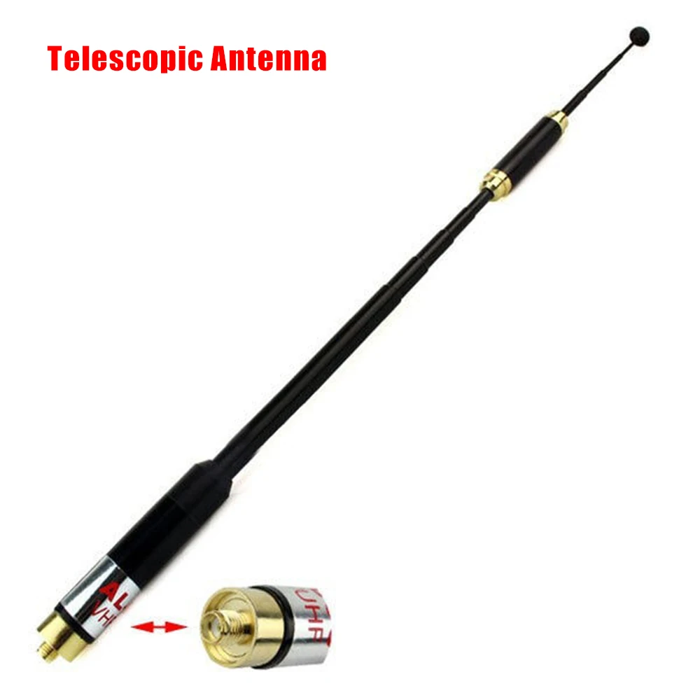 Replacement Telescopic Antenna Replaces AL-800 SMA-Female For WalkieTalkie UV-5R