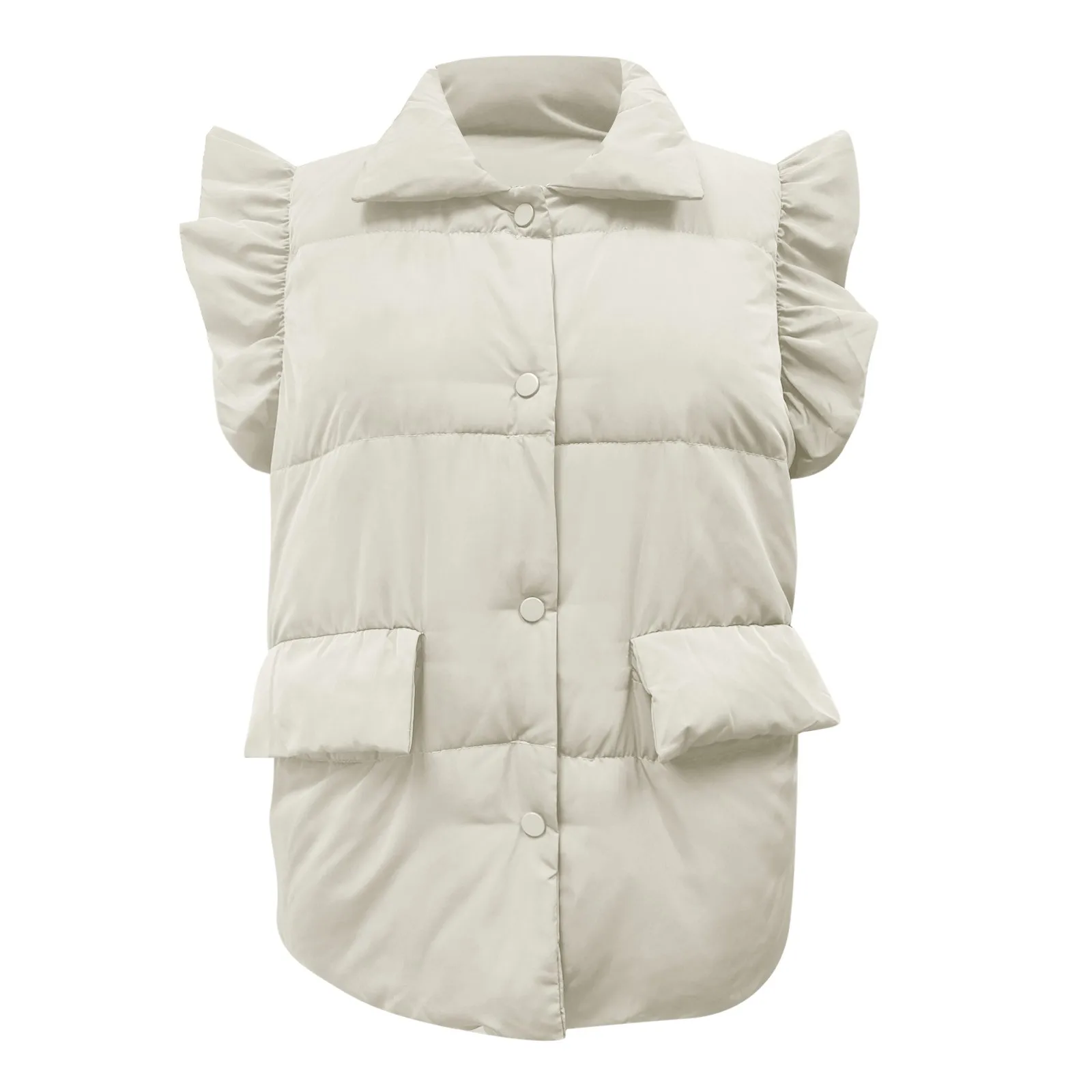 Рисунок 5 - Женский зимний жилет с воланами