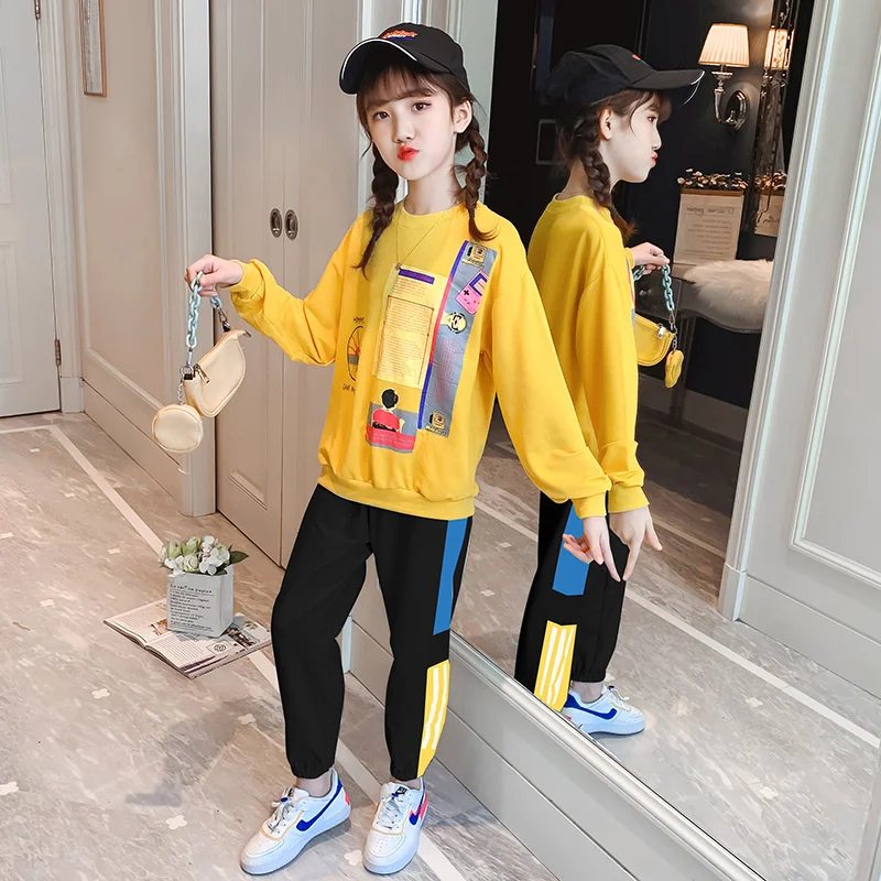 

2 шт./комплект, детская хлопковая толстовка и штаны