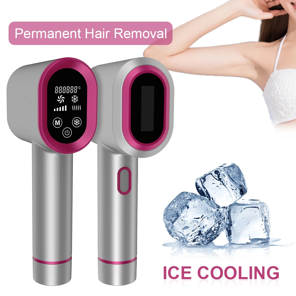 

IPL Laser Hair Removal For Women And Men Ice Cooling Painless Flawless Epilator For Women Permanent Hair Removal For Whole Body