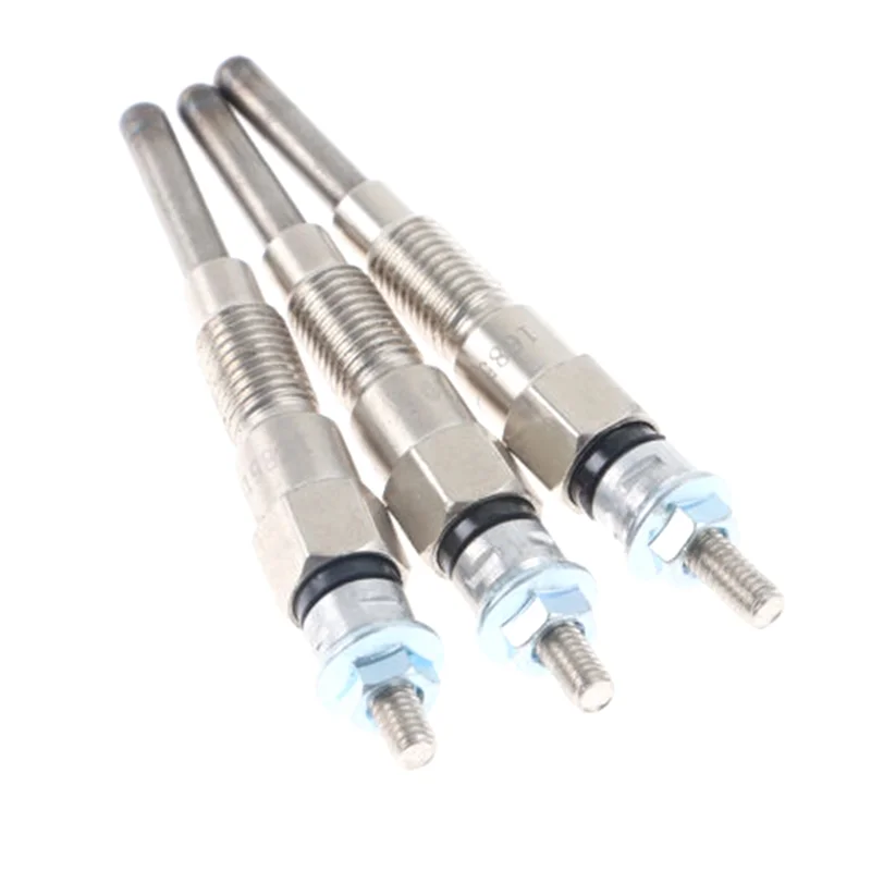 3 шт. свечи накаливания обогревателя двигателя 8 мм для трактора Kubota B21 B1700D B1700E