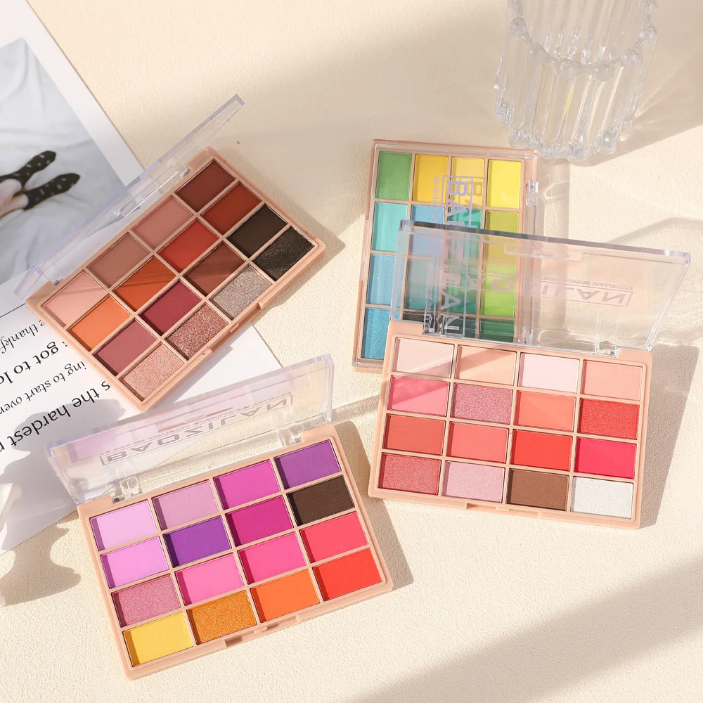 Перламутровые тени для век Палитра стойкий макияж высокая цветопередача