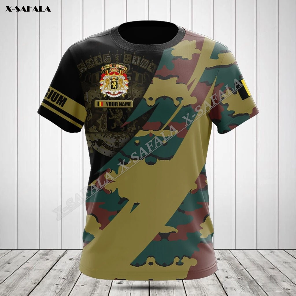 Футболка мужская с 3D-принтом Быстросохнущий Камуфляжный Топ в стиле антибиоза