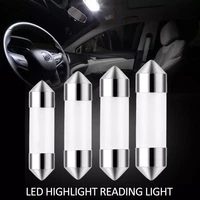 1pc reading light 12v led lamp bulb 41393631mm universal car interior reading light car decorative lamp car accessories