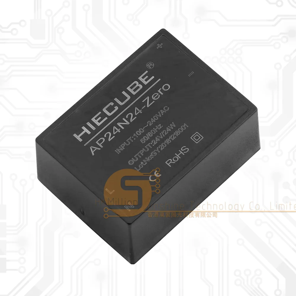 AP24N24-Zero модуль импульсного источника питания ACDC от 220 В до 24 В, 1 А, изоляционный Регулятор 24 Вт, понижающий модуль
