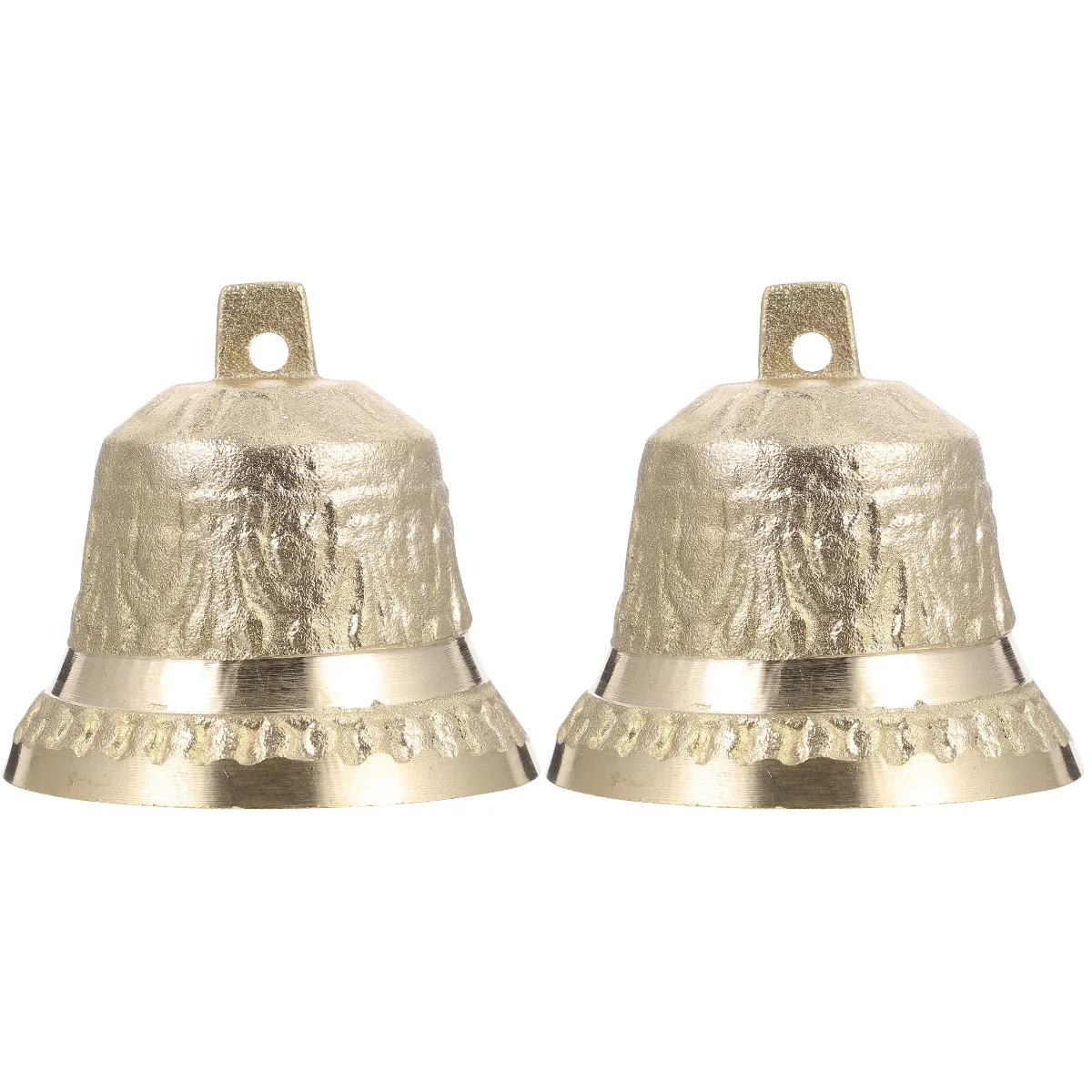

Set 2 Accessories Brass Bell Witch Decor Reception Dinner Copper Ornaments