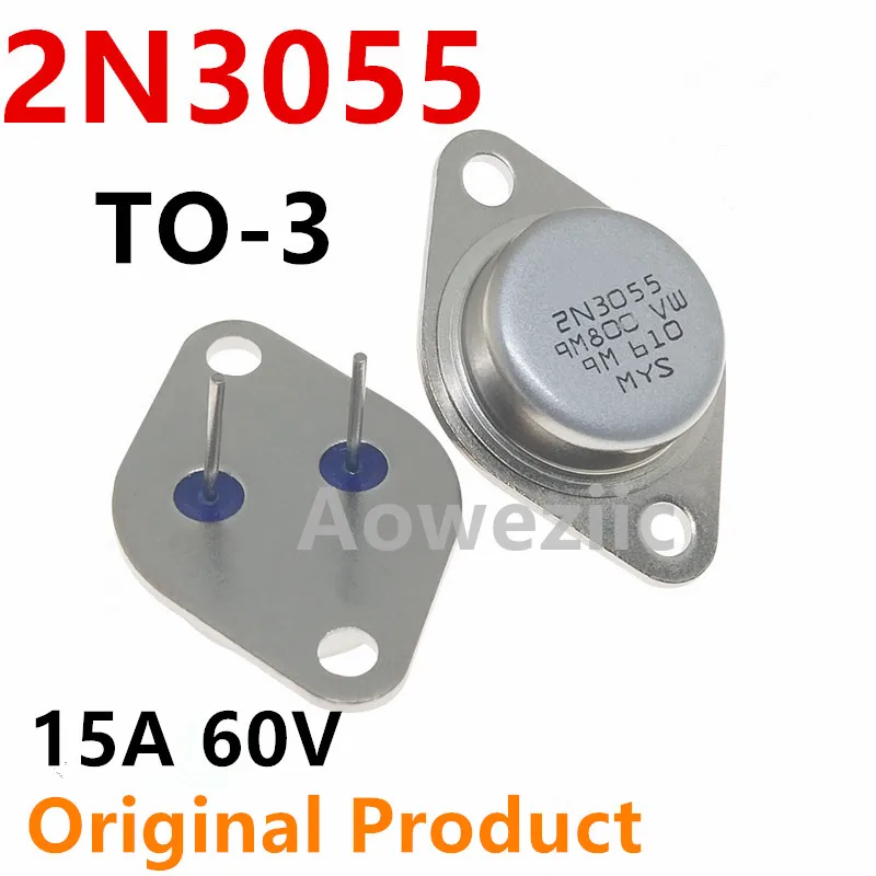 5 шт. транзистор 2N3055 3055 TO-3 15A 60V NPN AF Amp Audio Power новый оригинальный