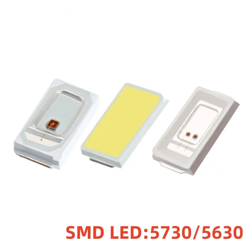 

500Pcs SMD LED 5730 0.2W Red Blue Green White Yellow RGB UV LED Lamp Beads Size 5630 Light-emitting Diode High Bright Quality