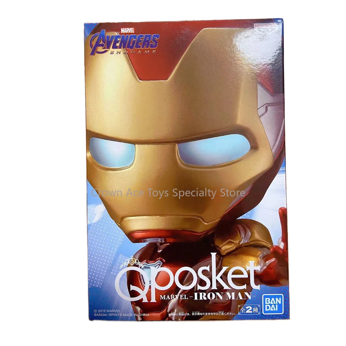 Bandai BANPRESTO QPosket Marvel Мстители Тор Железный человек Черная Вдова Человек-паук Тони