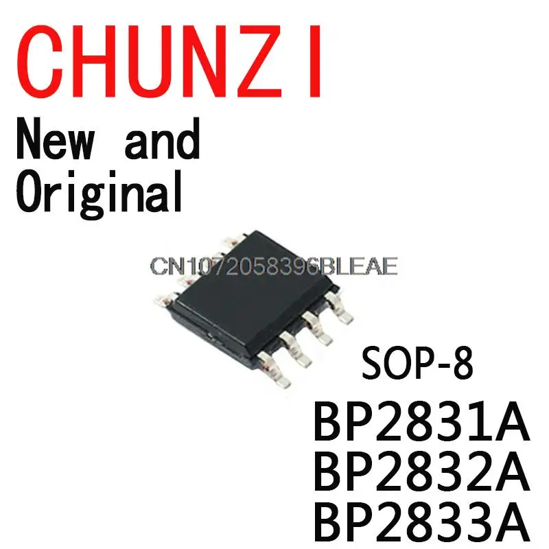 

Новые и оригинальные BP2833 BP2831 BP2832 SOP-8 IC BP2831A BP2832A BP2833A, 10 шт.