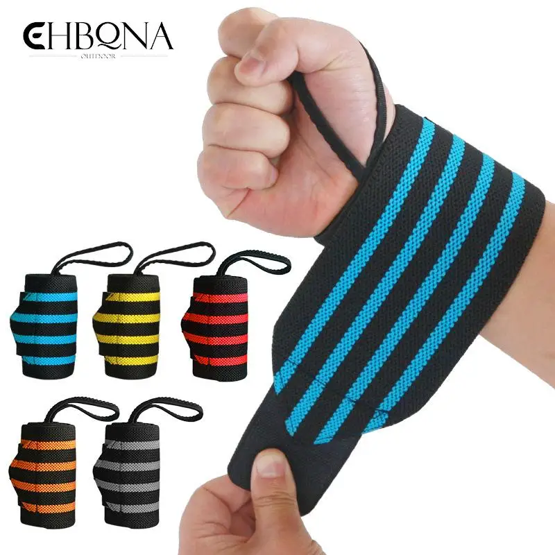 

Adjustable Elastic Wrist Wraps Weight Lifting Wristband Elastic Breathable Wrist Wraps Gym Fitness Wrist Brace Support Strap