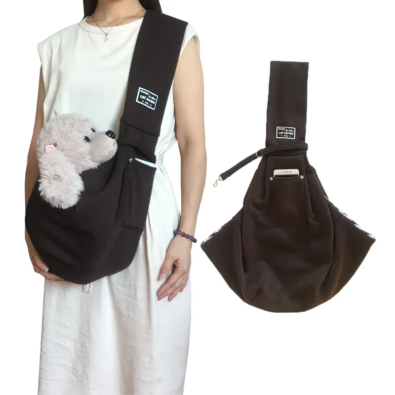

Pet Shoulder Bag Pet Out Crossbody Shoulder Bag New Outside With Dog Backpack Cat Bag Pure Cotton Breathable Bag