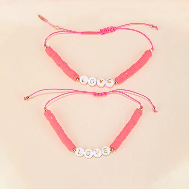 

1 шт., Женский Регулируемый браслет из мягкой глины