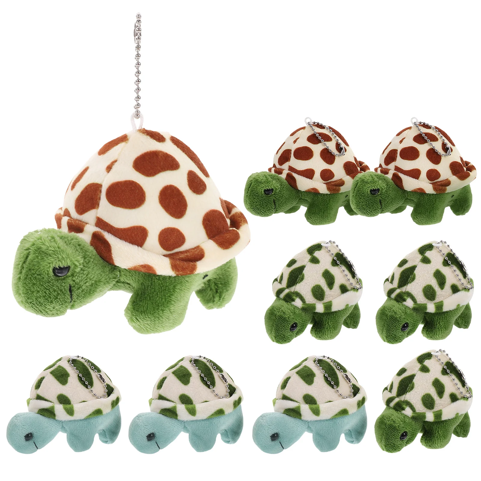 

9 шт., плюшевые Брелоки для ключей