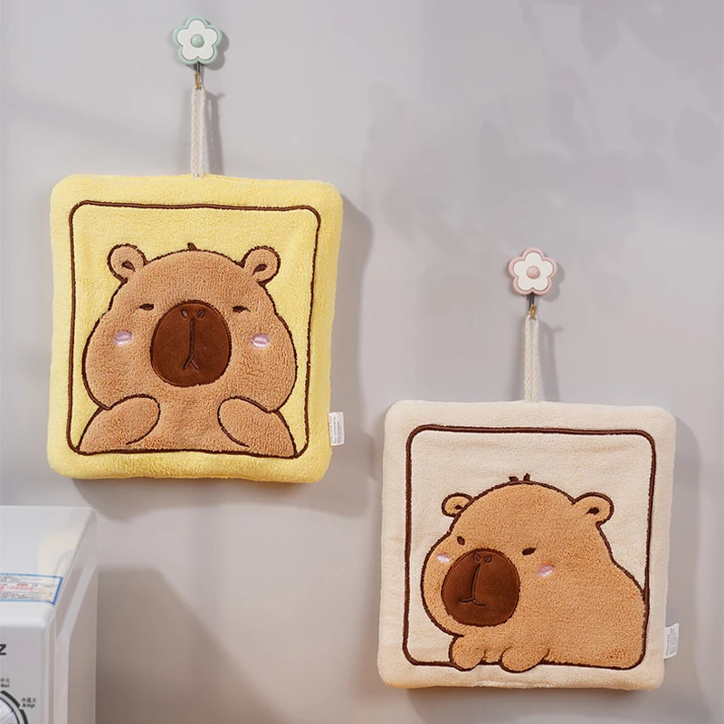 Милые полотенца для рук capyучитыбара полотенце из микрофибры ванной очень