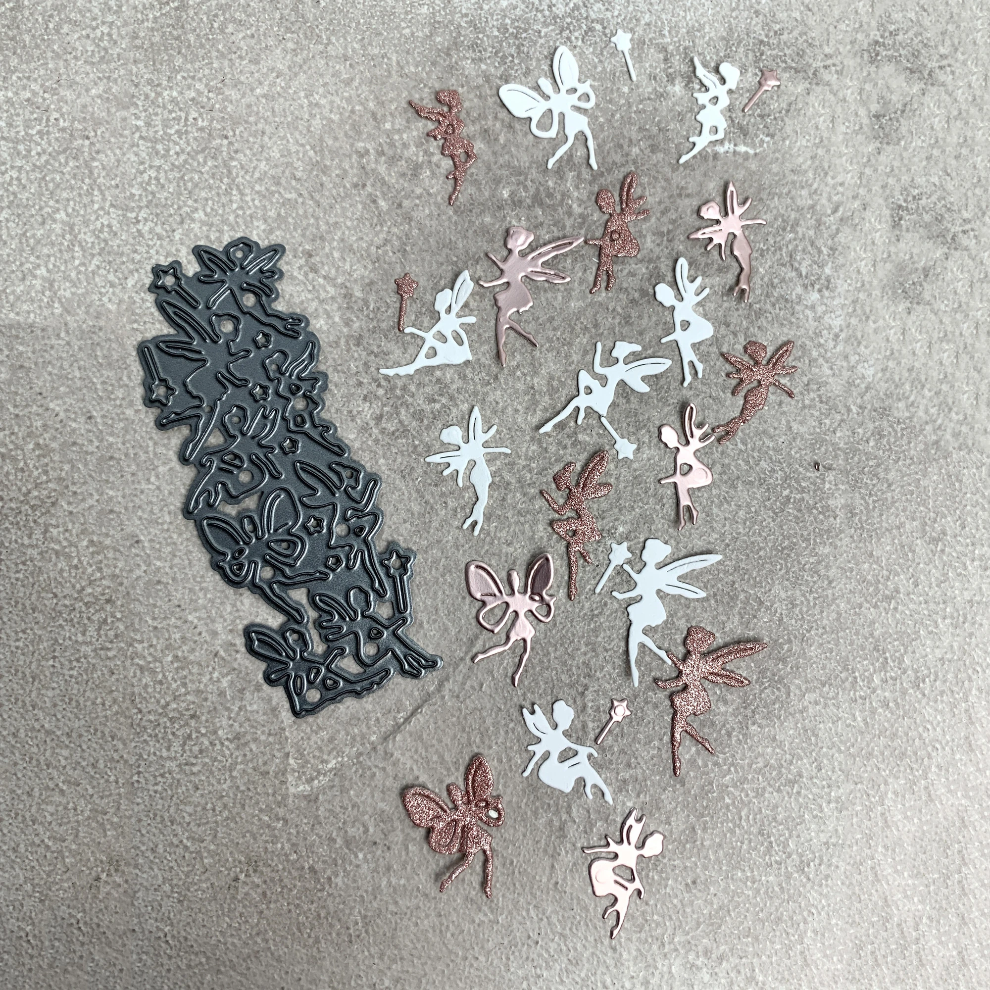 Flower Fairies Metal Cutting Dies 2022 New Scrapbooking Album Paper Decorative Crafts Card Embossing  Templates