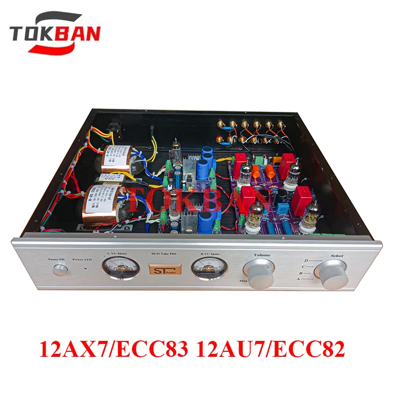Ламповый предусилитель Tokban ST-3 14-кратное усиление 12AX7/ECC83 12AU7/ECC82