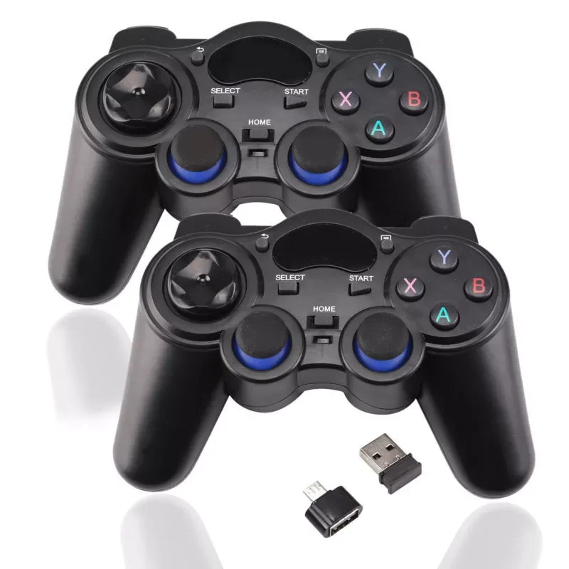 

Wireless Game Controller Game Pad for PS3 control with Micro USB OTG Converter Joystick for Android Smart Phone TV Box