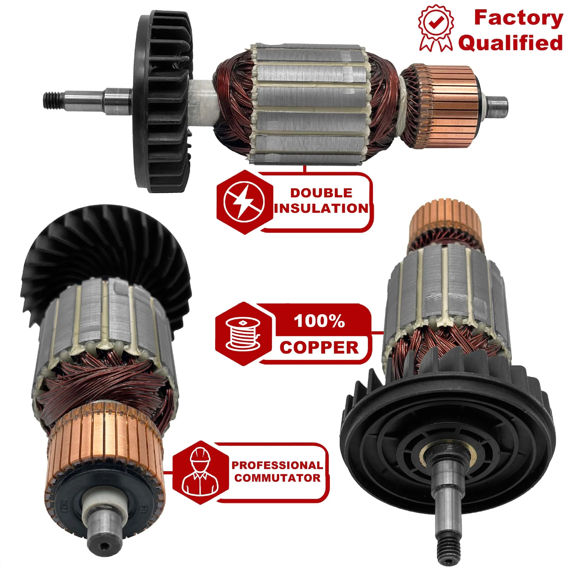 Для угловой шлифовальной машины GA7020 GA9020 GA7020S GA9020S Ротор MT900 (art.: 3920d429dae4b) - 3920d429dae4b
