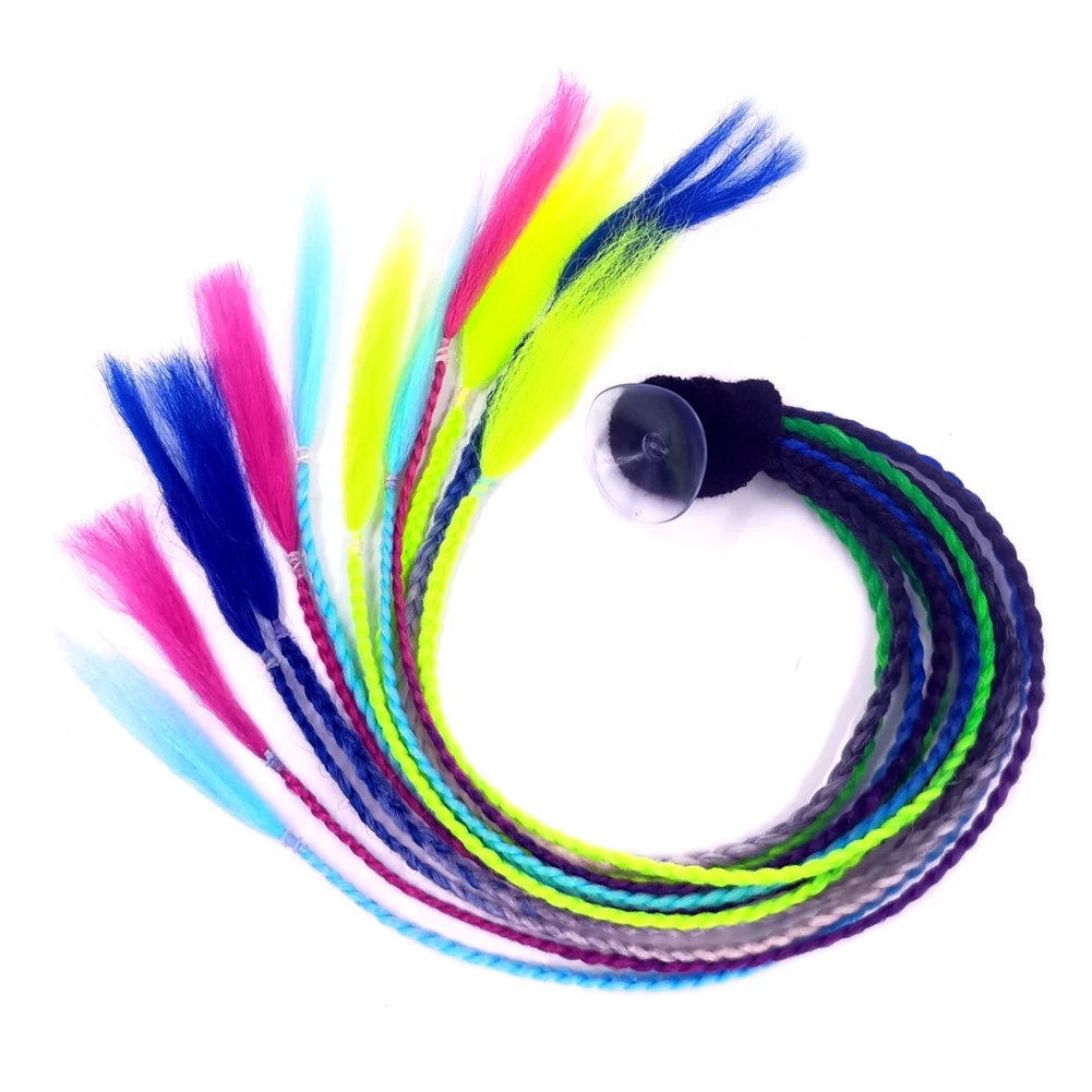 Косы для мотоциклетного шлема парик женщин много цветов езды на мотоцикле и