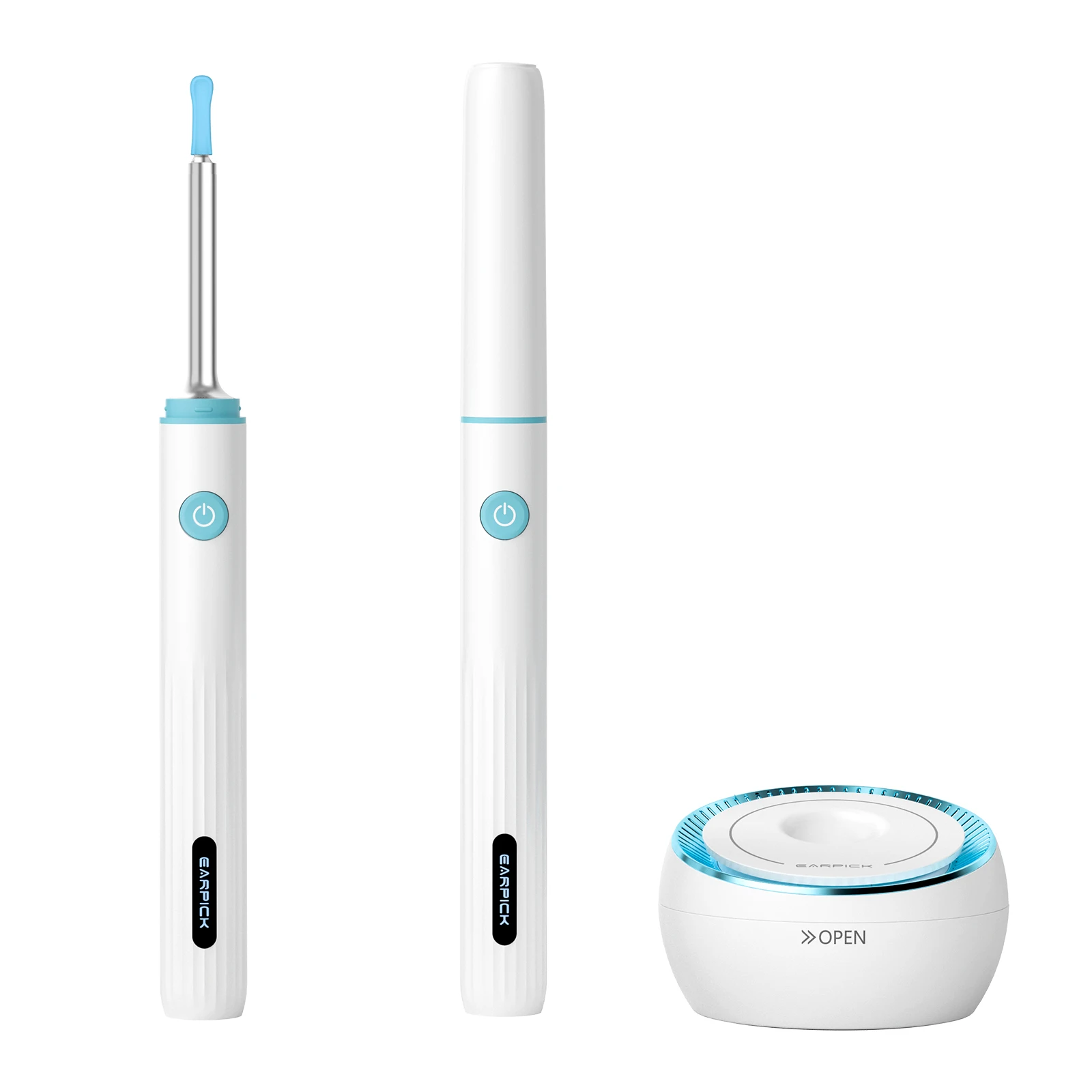 

SUNUO new product Find A ear wax earwax cleaner, earwax remover removal tool, WIFI digital otoscope camera