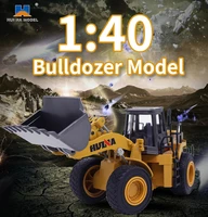 huina 1913 140 static diecast loader metal alloy construction vehicle high simulation car model decor collection toys for kids