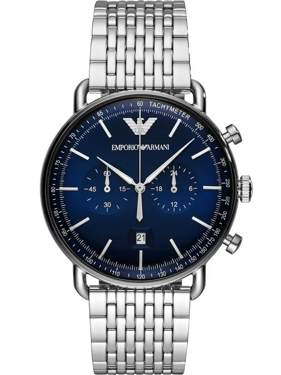 Часы мужские наручные Emporio Armani aviator оригинальные в подарочной упаковке кварцевый
