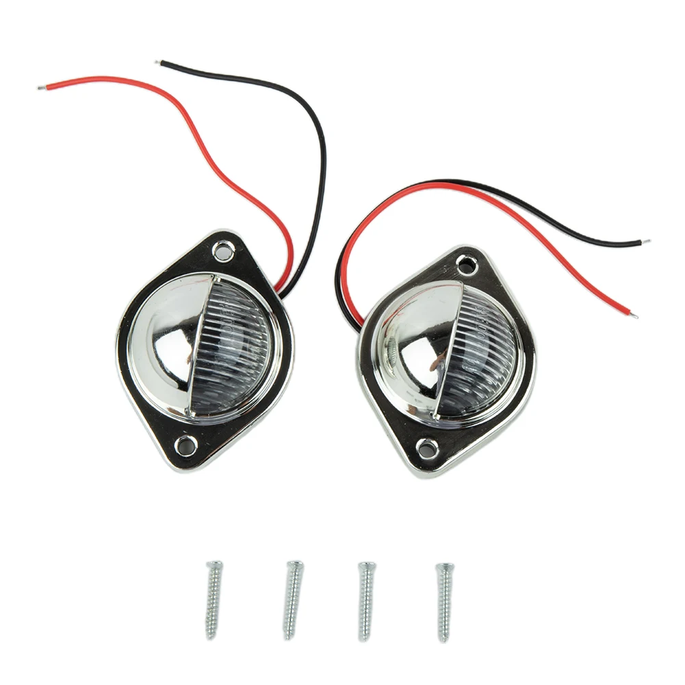 

Car Accessories License Plate Light Car Light ABS+LED Easy To Install For Truck SUV License Plate Light SMD Lamp