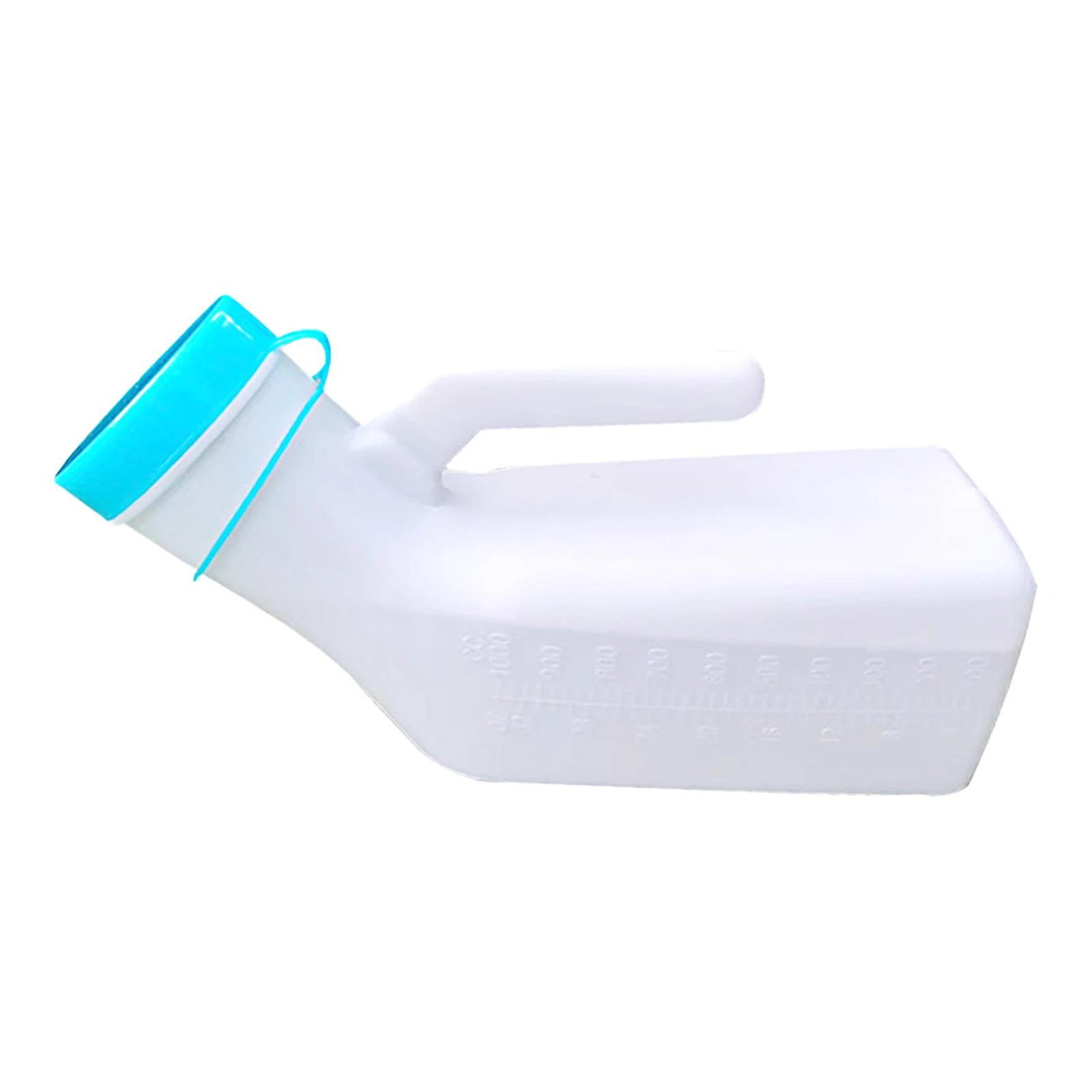 

1000ml Patients Elderly Portable Screw In Extended Base Heavy Duty With Fluorescent Lid Spill Stopper Bed Basin Men's Urinal