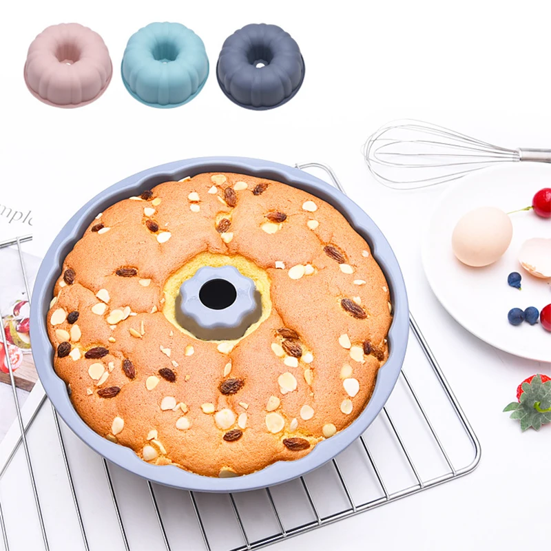 

Silicone Round Cake Pan Cakes Pan Sponge Flan Mold Strawberry Shortcake Baking Pan Silicone Baking Molds