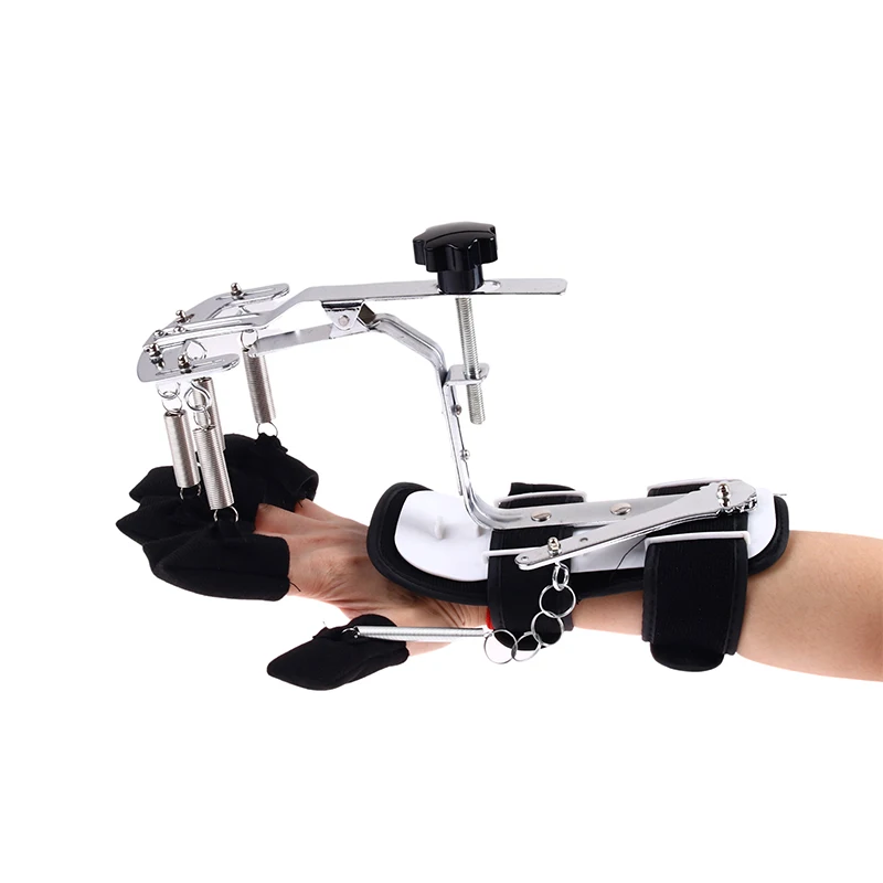 

Hand Posture Corrector Adjustable Finger Wrist Orthotics Finger Brace Splint Support Hand Rehabilitation Training Tendon Repair
