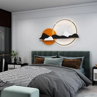 bedroom bedside wall lamps modern minimalist lamparas home decor corridor staircase mural lights wall lamp for living room 6036