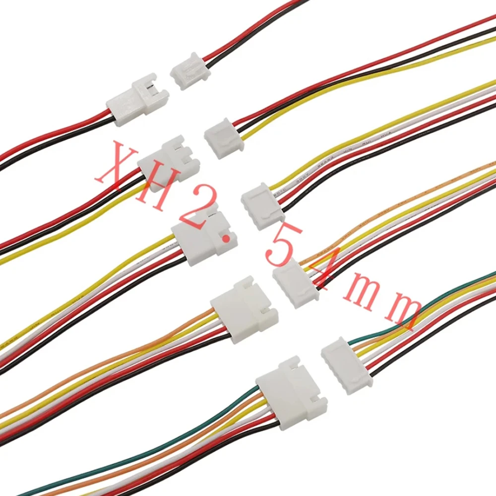

ALLiSHOP JST XH 2.54 Cable Connector 2/3/4/5/6 Pin 26AWG 200mm
